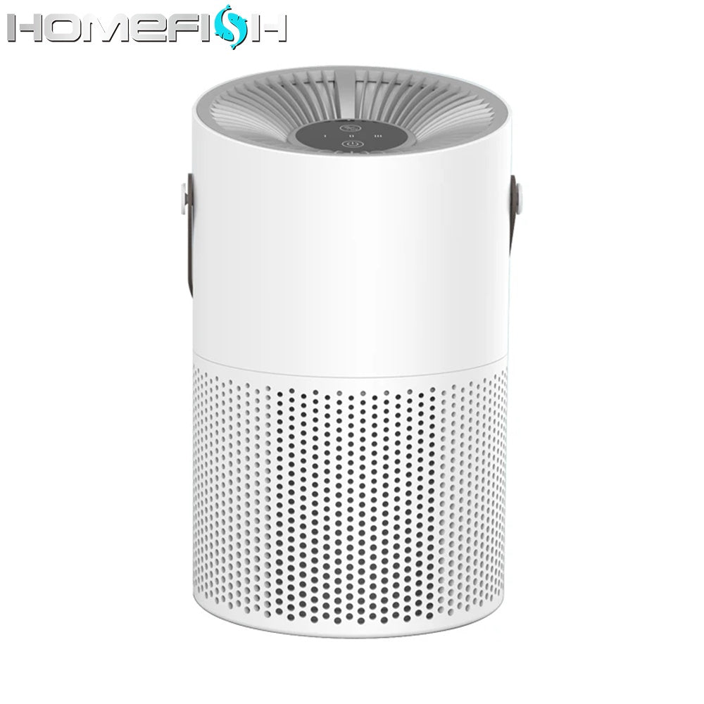 Multifunctional Desktop Air Purifier Remove Formaldehyde H13 HEPA Filter UVC Car Air Purifiers For Bedroom Home